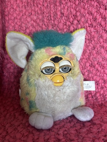 1999 furby baby - confetti,, rare