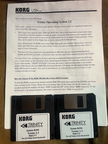 Korg trinity 3 5 - korg, os