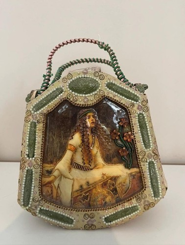 Rare mary frances handbag lady - rare,