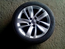 VAUXHALL INSIGNIA A SRI 5x120 STUD ALLOY WHEEL+245/45/18 FORTUNE 8MM TYRE 09-17