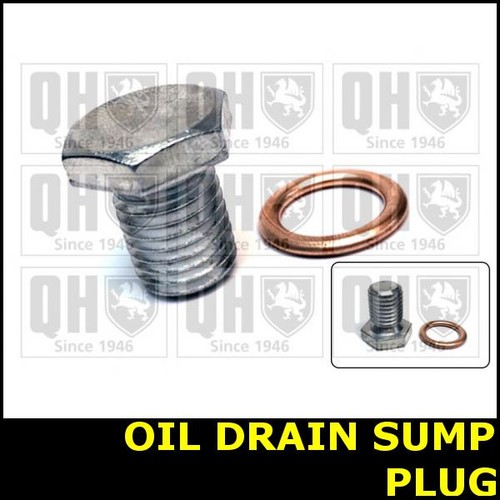 Oil drain sump plug - drain, for