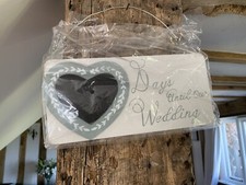 Gisela Graham Wedding Sign