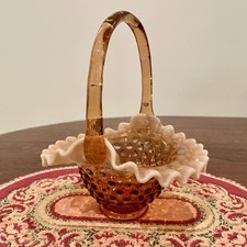 Vintage Fenton Amber