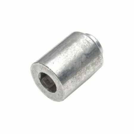 Zinc cylinder anode 80hp - cylinder,