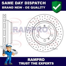 Rampro Rear Brake Disc Fits