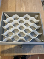 Adjustable Drawer Dividers Organiser Socks Underwear Tights Plastic x 8 clip