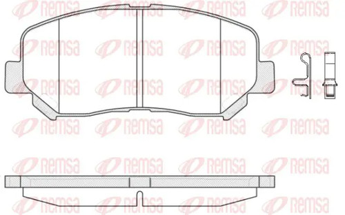 Brake pads front - brake,