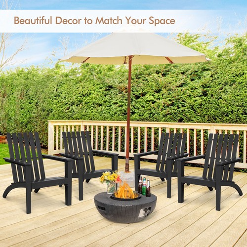 Wood adirondack chair outdoor - wood,