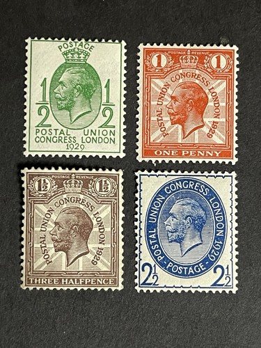 Kgv sg434 437 9th postal - sg434-437.,