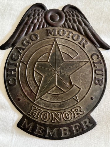 Chicago motor club - , badge