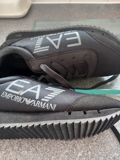   EA7 Black Trainers, emporium armarmi  Good Con,   4half