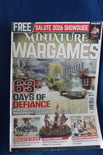Miniature wargames issue - miniature, 516