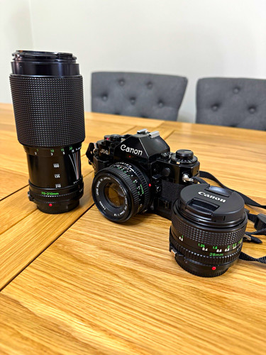 Canon 35mm slr camera w - canon, a-1