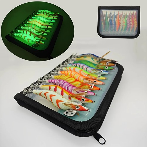 10pc luminous squid jig - 10pc,