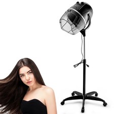 Stand-up Hair Dryer Professional Hooded Hairdryer w/Timer & Temperature Control