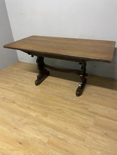 Arts and crafts oak refectory - oak,