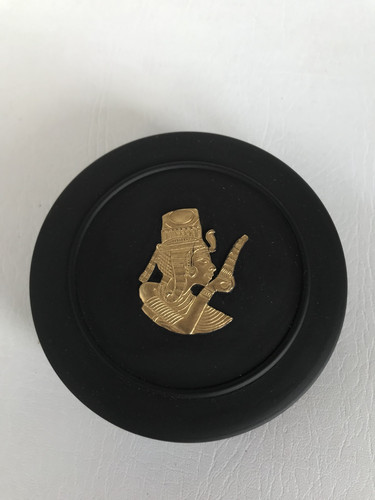 Wedgwood black gold jasperware - wedgwood, black/gold