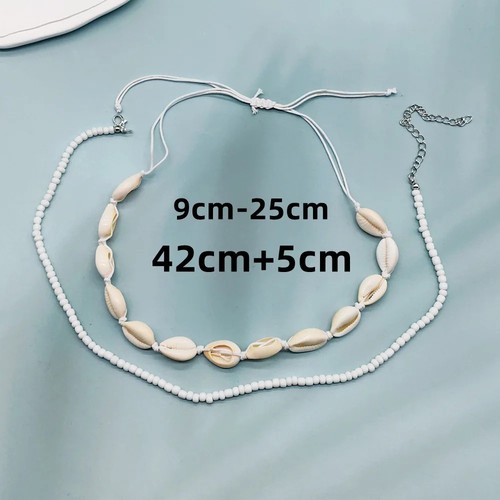 Boho starfish shell choker - starfish,