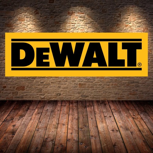 Dewalt yellow banner garage - banner,