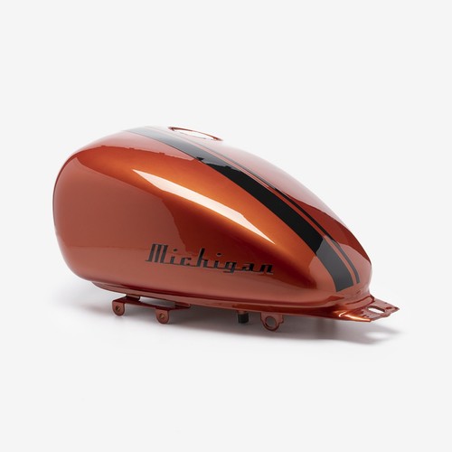 Fuel tank orange for zs125 - tank, zs125-79
