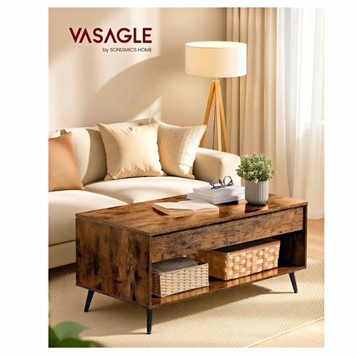 Vasagle lift top coffee table - vasagle,