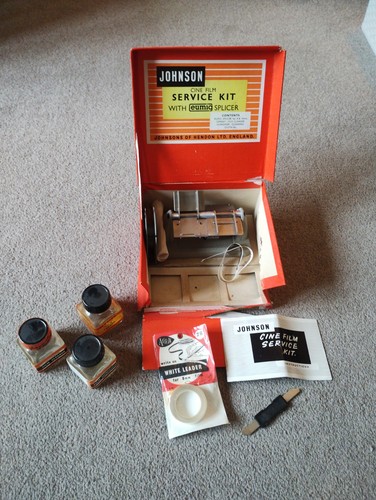 Johnson cine film service kit - johnson,
