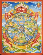 Wheel life bhavachakra - life,