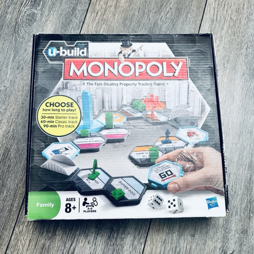 Hasbro monopoly build board - monopoly, u-build