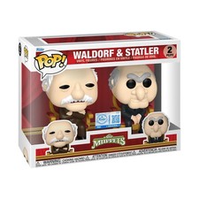 THE MUPPETS SHOW WALDORF & STATLER 2 PACK 3.75" POP  VINYL FIGURE'S FUNKO