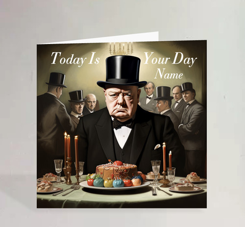 Personalised winston churchill - personalised,