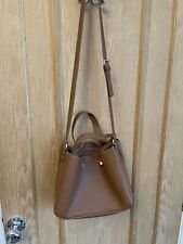 ZARA Tan Brown Faux Leather