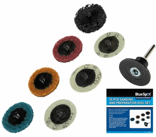 Bluespot sanding pads - bluespot,