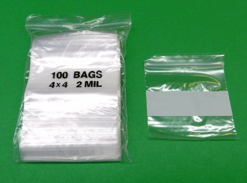 100 white block 4x4 zip - block, seal
