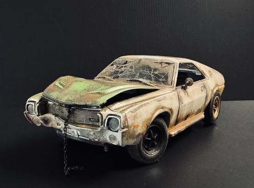 1969 amc amx wrecked - 1969,