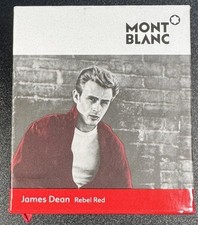 Montblanc James Dean Rebel Red Limited Edition Fountain Pen Ink new 50ml bottle