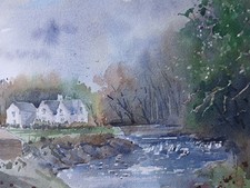 cCumbria Landscape Watercolour Painting - Signed Original 