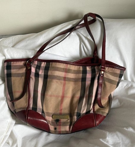 Burberry check canvas - burberry, &