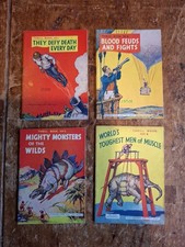 The Rover Comic  x4 Thrill Books No.1 - No.4 D.C. Thomson & Co.