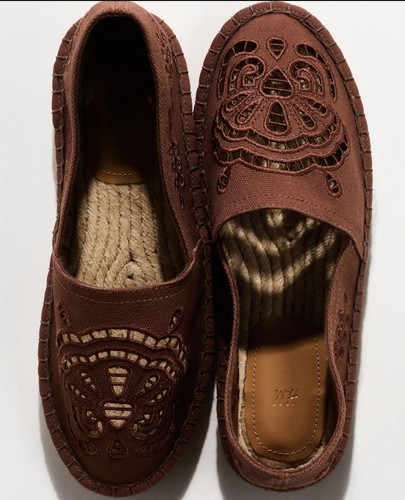 Tan brown broderie anglaise - tan,