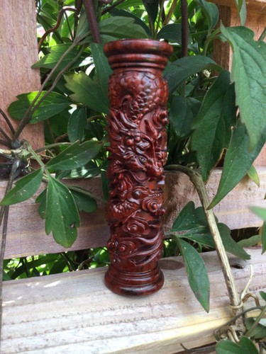 Beautiful wooden carved dragon - carved,