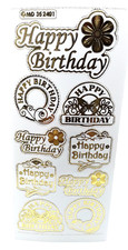 Peel off stickers 'Happy