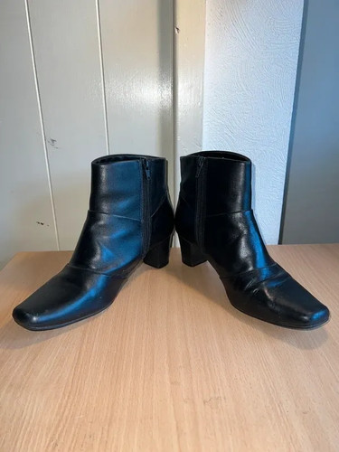 Footglove black leather - m&s,