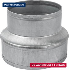 5" to 4" Inch Galvanized Steel