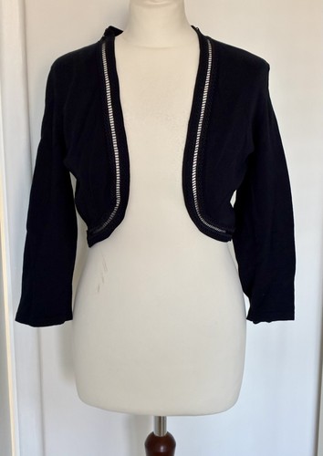 Monsoon navy blue bolero - monsoon,