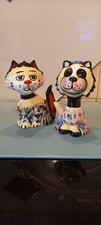 2 Lorna Bailey Ceramic Cat