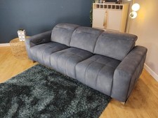 Sofology Marvella Fabric 3 Seater in Lifestyle Flecked Charcoal (WA2)