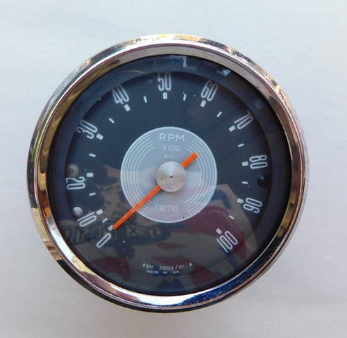 Smiths motorcycle tachometer - smiths,