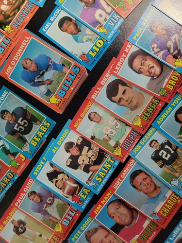 1971 topps football starter - football,