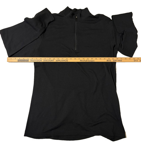 Mec mens black base layer - xl,