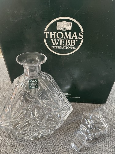 Thomas webb whiskey crystal - thomas,